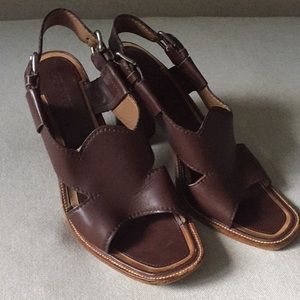 COPY - Prada sandal heels brown 40 or 9